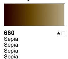 Acuarela liquida Sepia nº660
